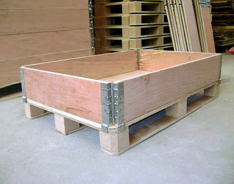 折疊圍板箱與普通圍板箱之間有什么區別？